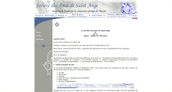 Desktop Screenshot of amisdesaintange.fr